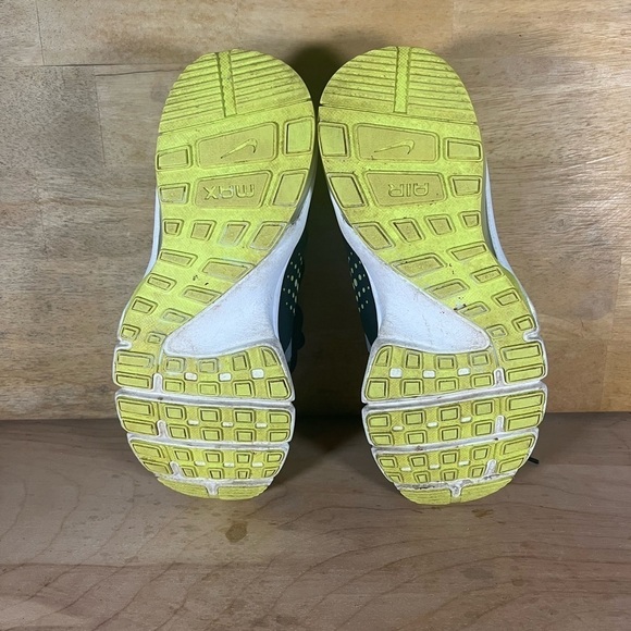 Nike Max Premiere Womens Size 6.5 (5Y) Running Shoes Black Yellow 716791-003 - Picture 7 of 8